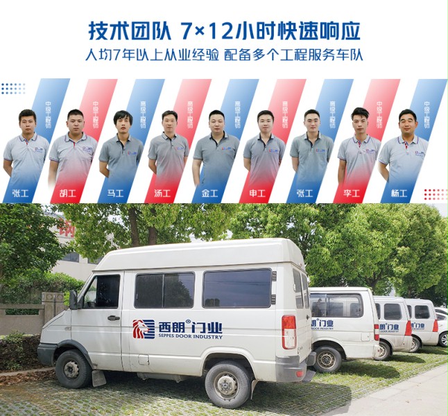 西朗門業售后團隊